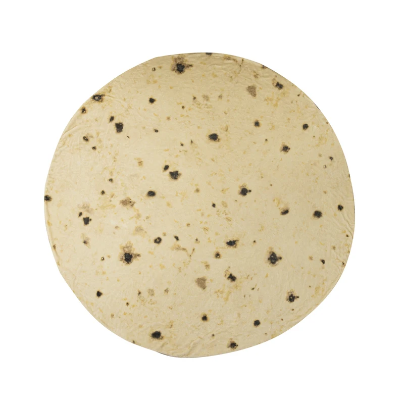 Mexico, мексиканские буррито, популярные Микрофибры, супер мягкие буррито, тортилья, круглое одеяло для пиццы