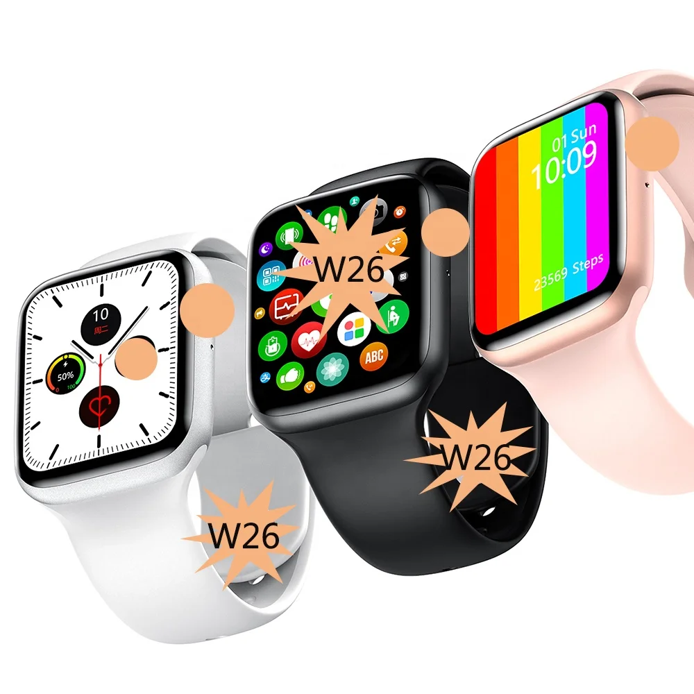 Смарт-часы W26, 2021 дюйма, водостойкие, IP67, для мужчин и женщин, IWO W26 Plus, Смарт-часы для W13, W34, W46, W56, W66