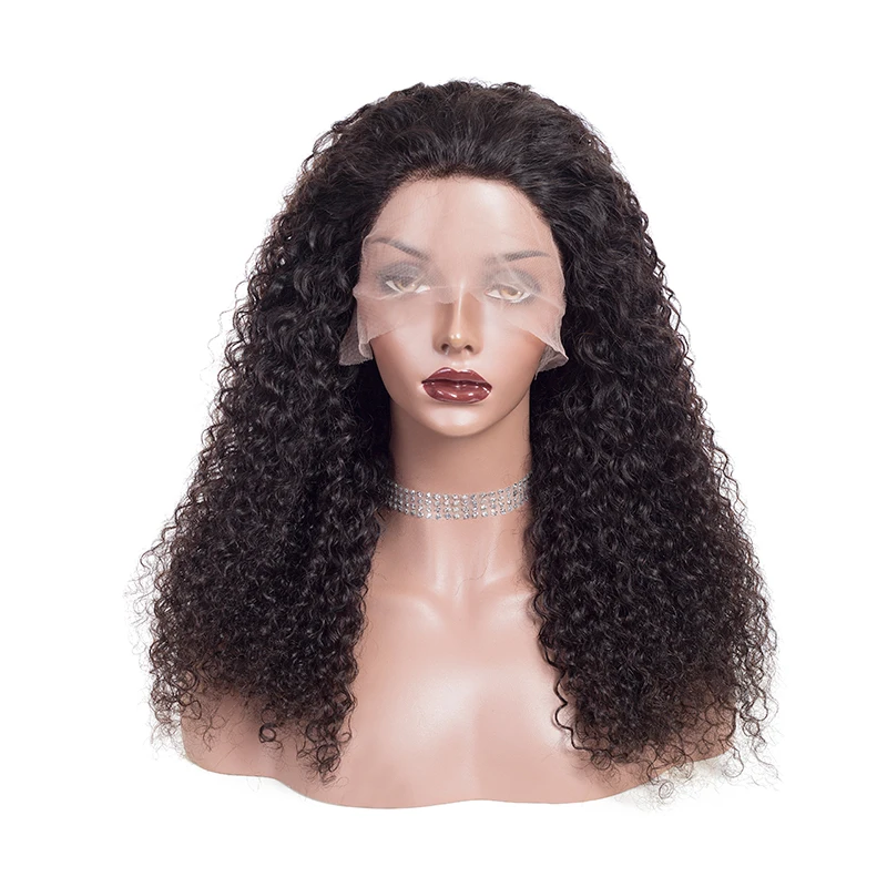
factory store Jerry curl raw 100% virgin 360 straight brazilian frontal hd wig full lace front cuticle aligned human hair wigs 