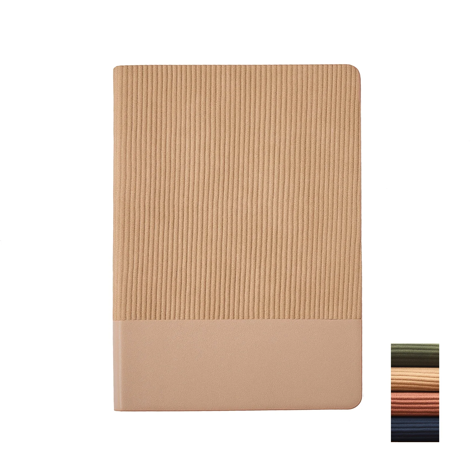 Notebooks for work women men lines soft cover custom business meeting a5 hardcover pu leather journal notebook