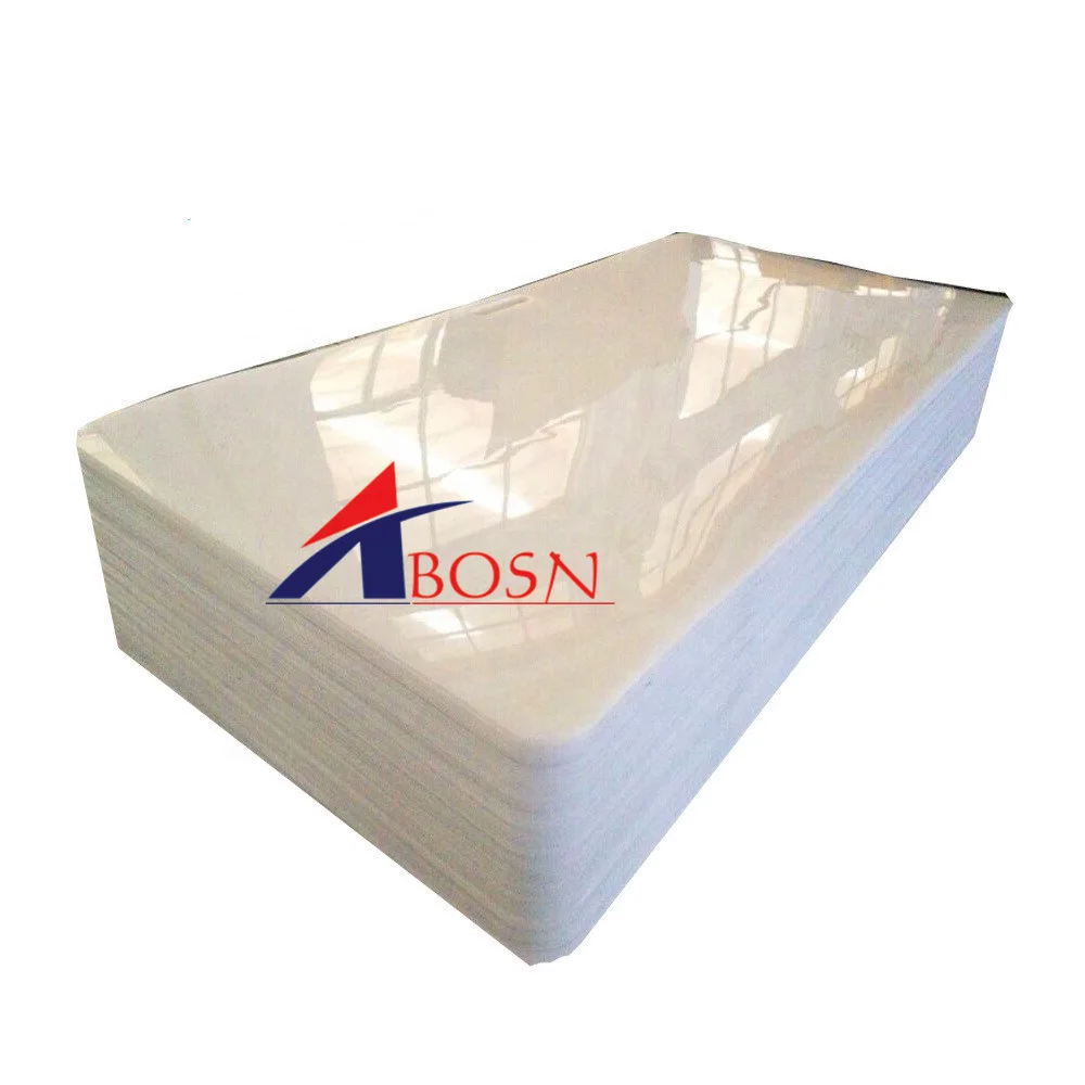 Anti UV PE500 Plastic Moulded Boards UHMWPE Sheet CNC Machined PE Plates For Industrial Heavy Duty Equipment
