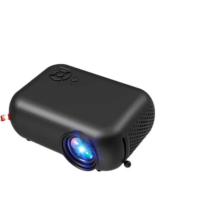 Portable Mini Projector A10 480*360 Pixel Support 1080P Portable USB Video Projector for Home Theater Kid Gift Cinema
