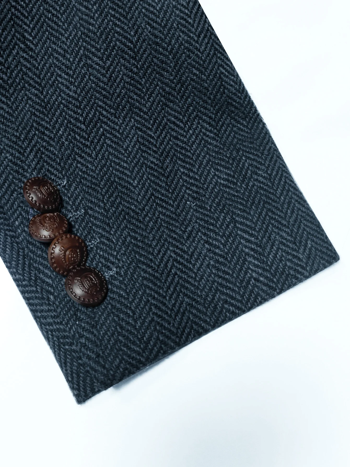 Mens Suit Jacket Business Casual Blazer Sports Coat Two Buttons