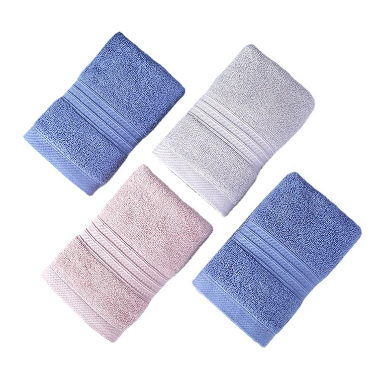 RTS Superdry Thick Chinese Manufacturer Dobby Terry Morning Organic Cotton Clean Face Cloth Towel