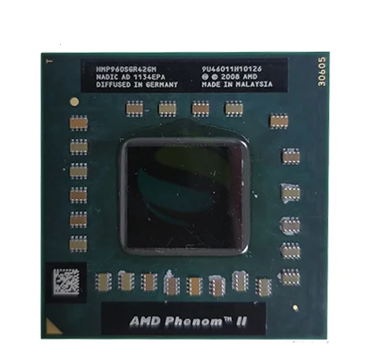 Процессор SeekEC AMD Phenom четырехъядерный процессор P960 HMP960SGR42GM с тактовой обработкой 1 8 г разъем 2 м для ноутбука S1
