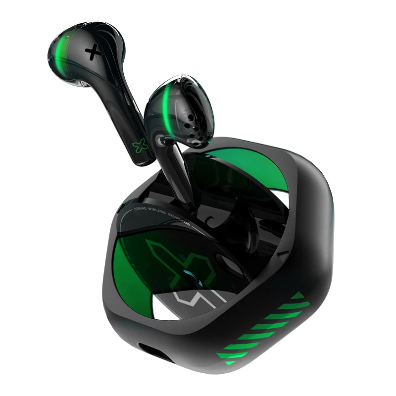 New wireless earphones Song SX10 noise cancellation in Ear waterproof RGB Led light stereo wireless gaming headphone