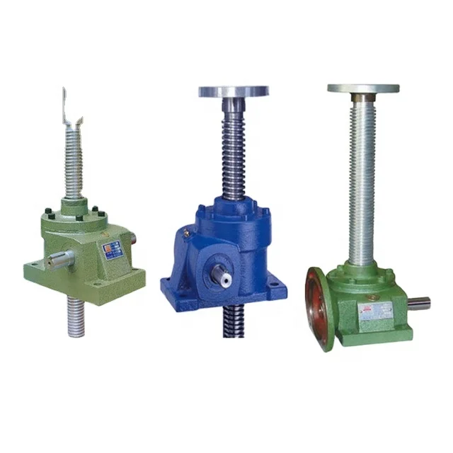 Acme Threaded QLB Type Manual Bevel Gear Screw Jack Open Close Machine