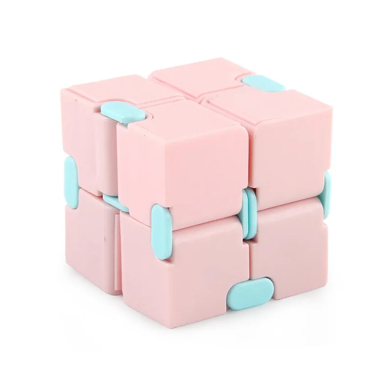 Juguetes Brinquedos Factory Wholesale Anti-Stress Educational  Fidget Toys Infinity Magic Cube Rotating Fingertip Fidget Cube
