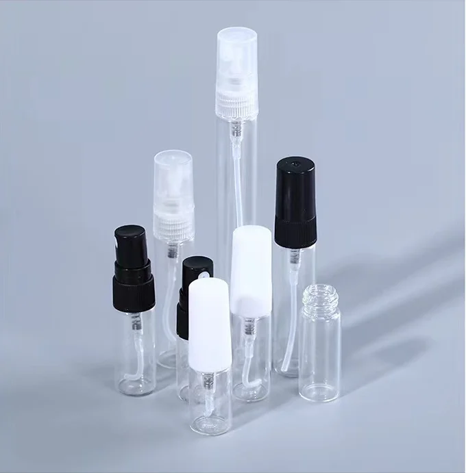 2ml 3ml 5ml 10ml hot selling small samples perfume glass spray bottle