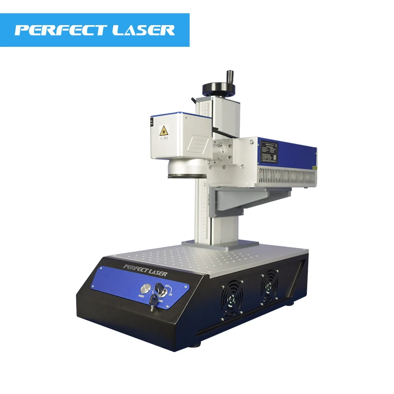 Perfect Laser-20W 30W 50W 100W Plastic Jewelry Copper Aluminum Metal Fiber Laser Engraver Marking Marker Etching Machines Price