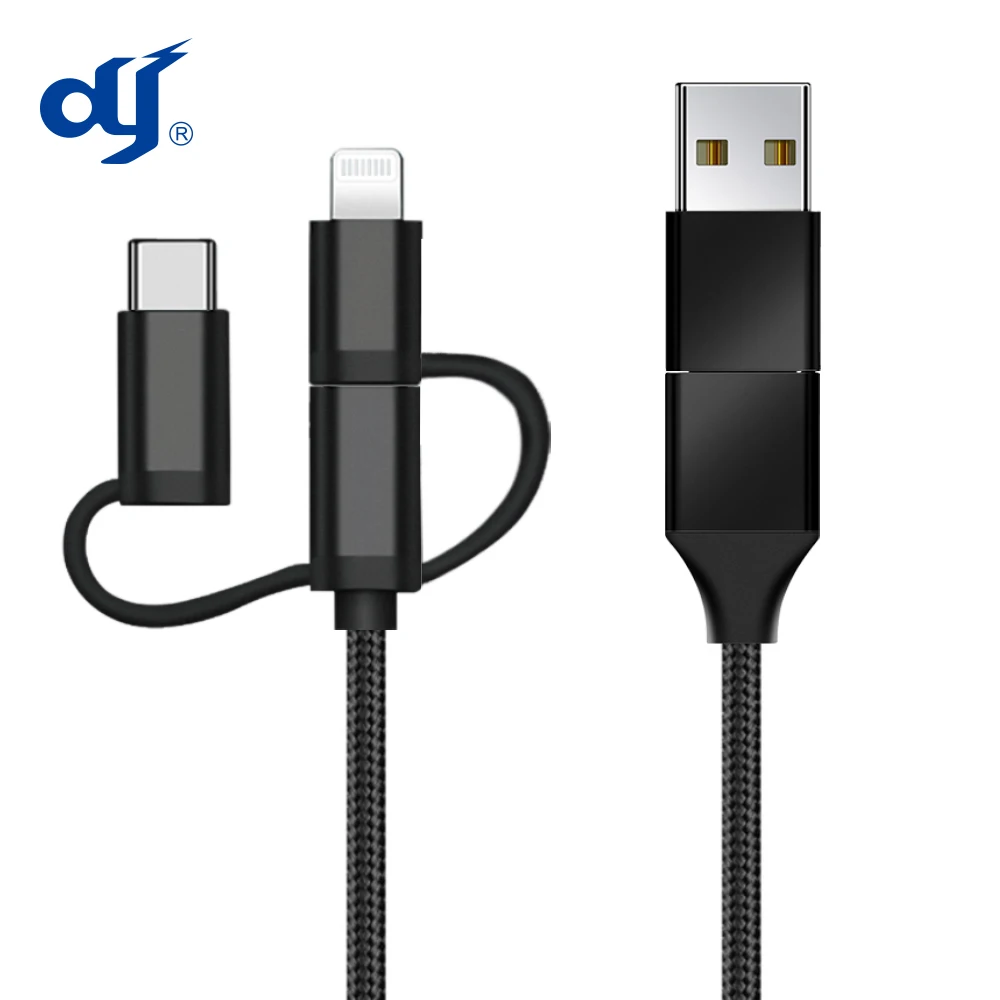  Новый продукт Многофункциональный 5 в 1 Usb-кабель для передачи данных кабель быстрой зарядки телефонов с Type-C Micro