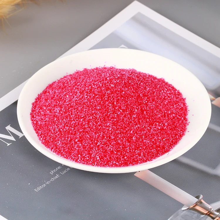 
Wholesale High Quality Natural Decoration Construction Architectural Colored Sand 