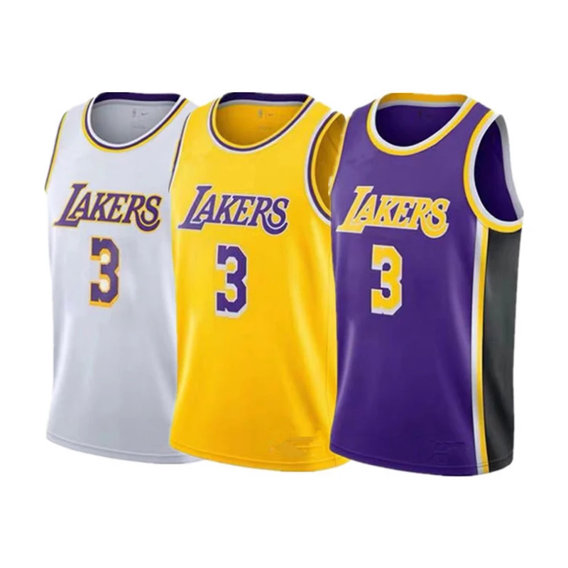Новое поступление индивидуальный дизайн баскетбольная рубашка Pba 2K LAL Kobe James mes Bulls оптовая продажа Мужская на
