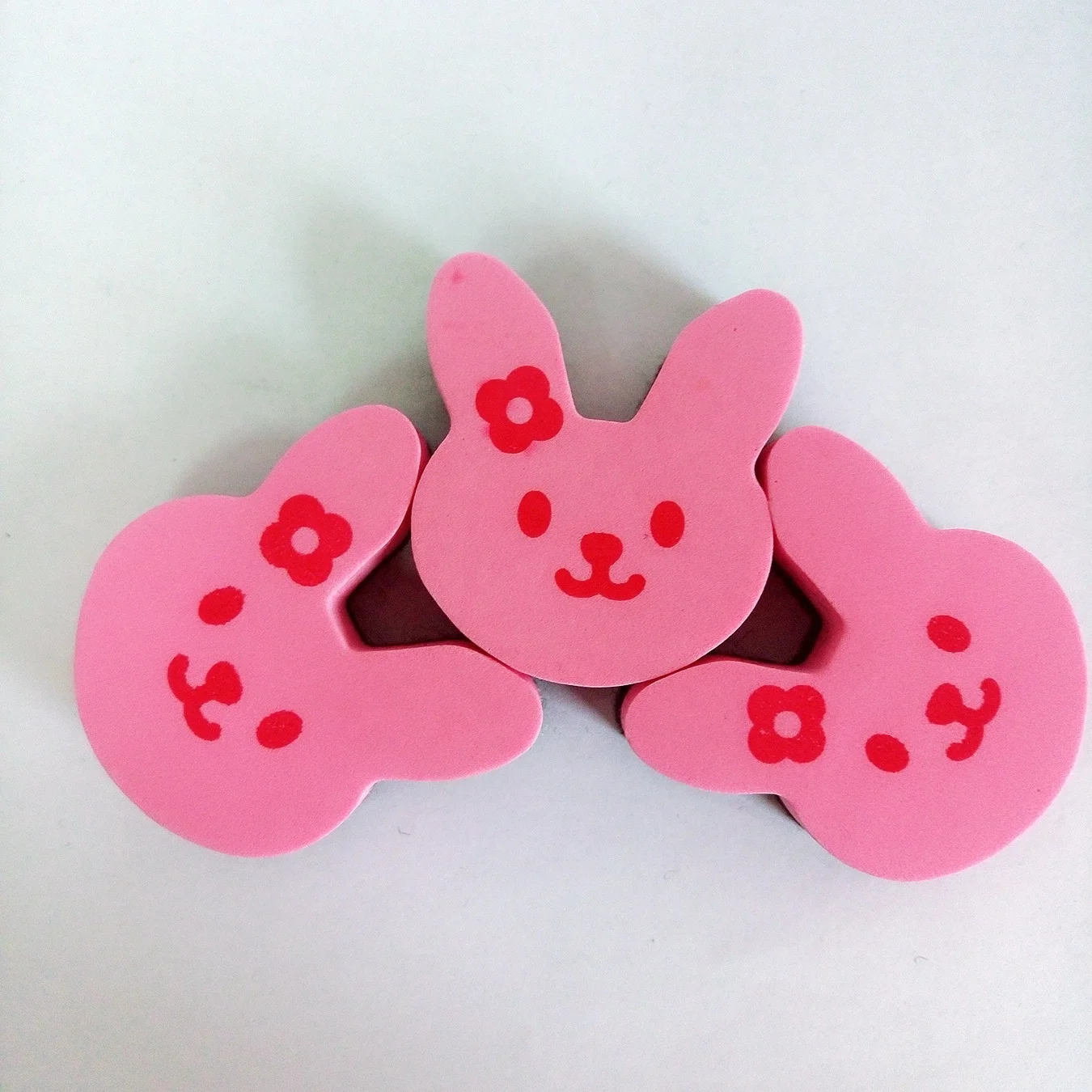 New Design Kids Rabbit Eraser Wholesale Whiteboard Eva Cute Erasaer