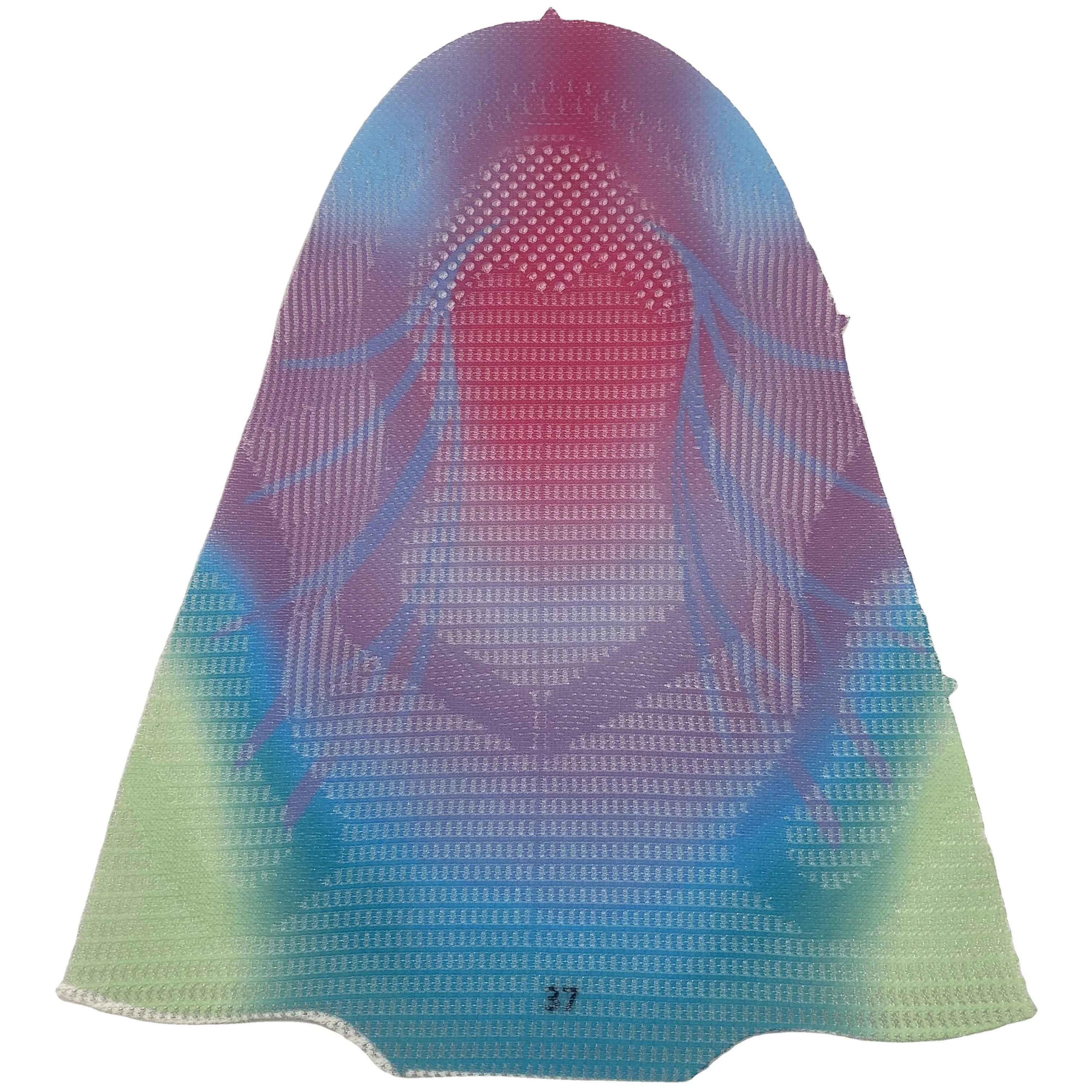 Fly knit 3D printing wear-resisting not the ball Mono yarn fly woven sneaker shoes upper