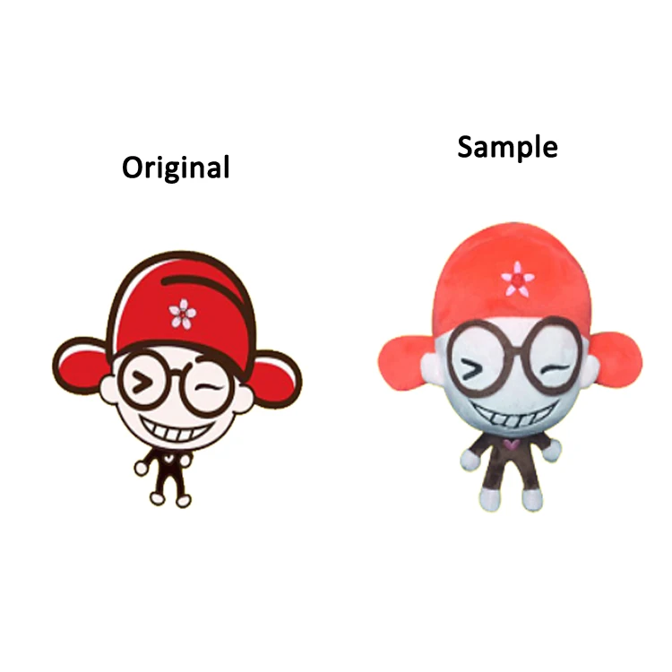 CustomPlushMaker com Toyseei Cheap Custom Made Fashion Cartoon Dolls Soft Stuffed Funny Features Cotton PP Gift Custom Plush Toy