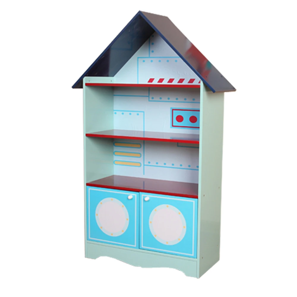 Easy assembly wooden table and chairs for children heat transfer child table with 2 chairs set for boys