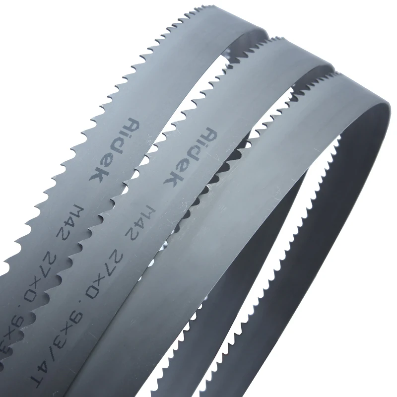 Полотно ленточной пилы, стальная полоса M42, биметаллическое полотно ленточной пилы для ленточной пилы, заточный станок 180 на 1-2/3 на 1/20 дюйма by3/4tpi