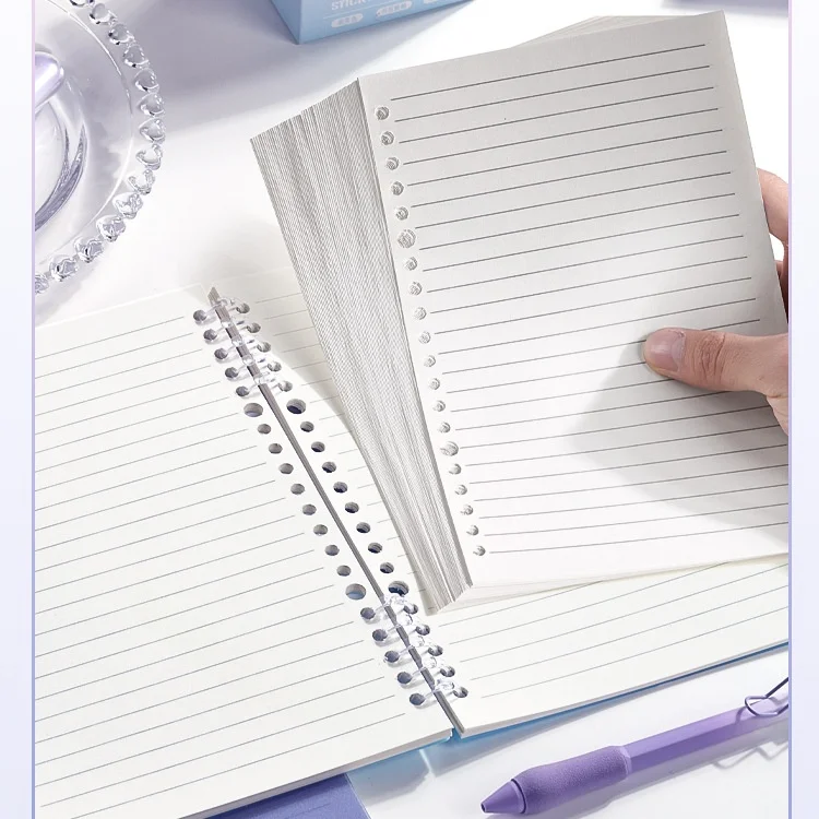 wholesale   New Original  A5 Loose Leaf Notebook Pvc Cover Binder 60 pages