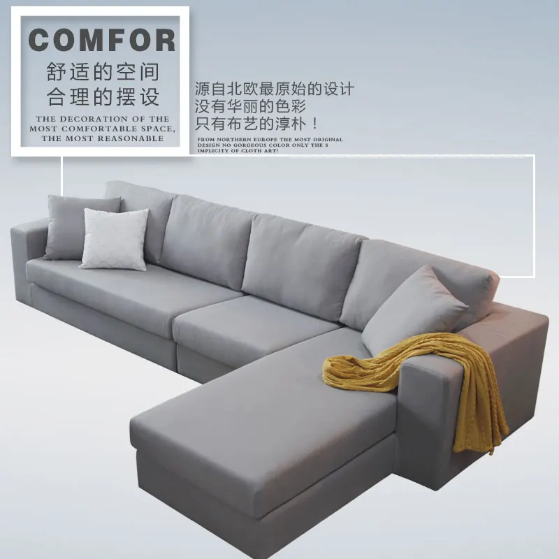 
Home Furniture Living Room Sectional Corner Sofa 