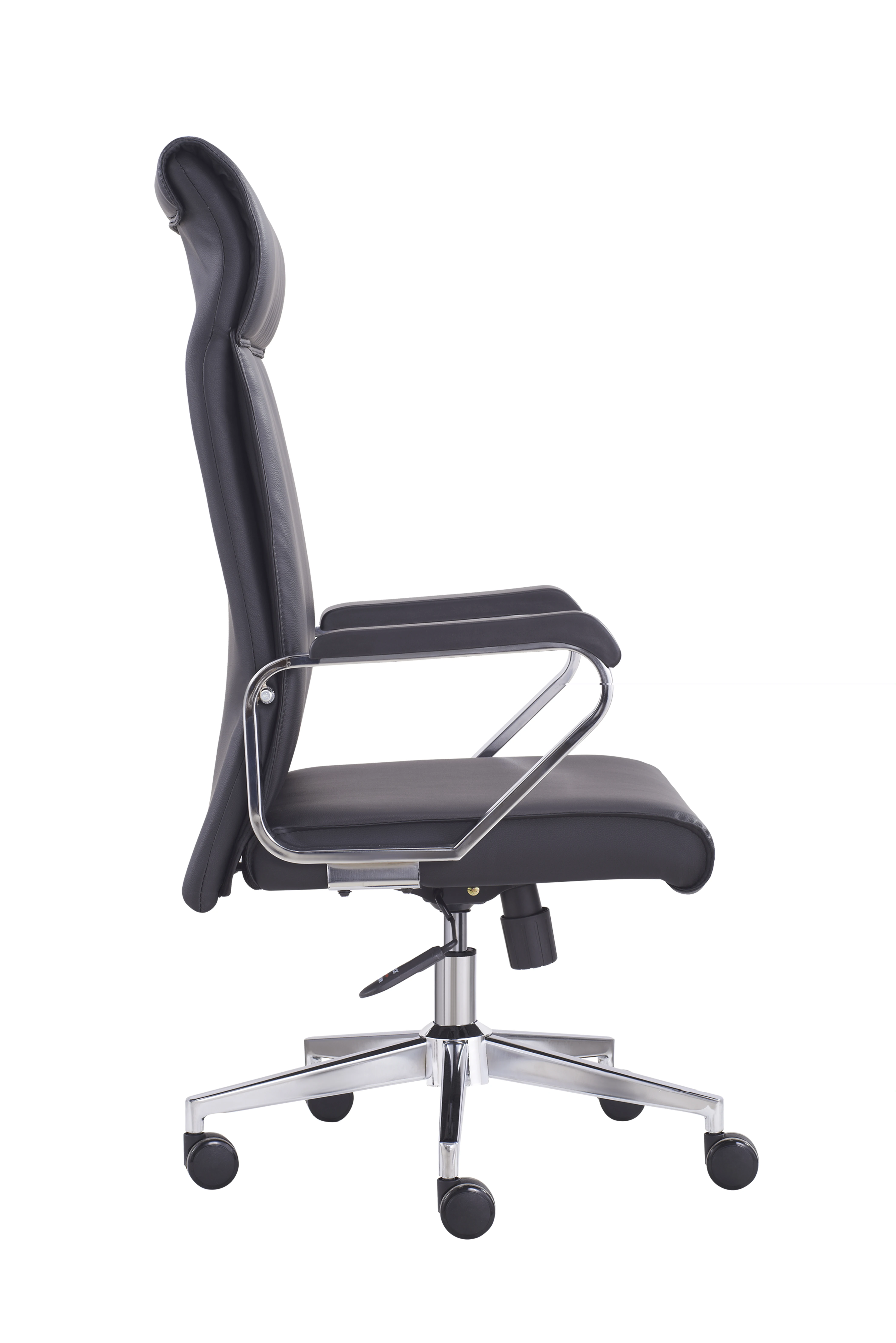 Manager Office Chairs Boardroom Leather Chairs High Back Swivel Leather Chairs