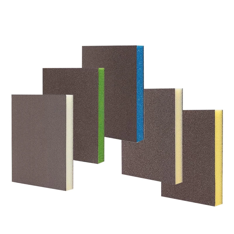 Sponge Manufacturer Hand Sanding Block Wet and Dry Sandpaper Sponge Suitable for Plastic