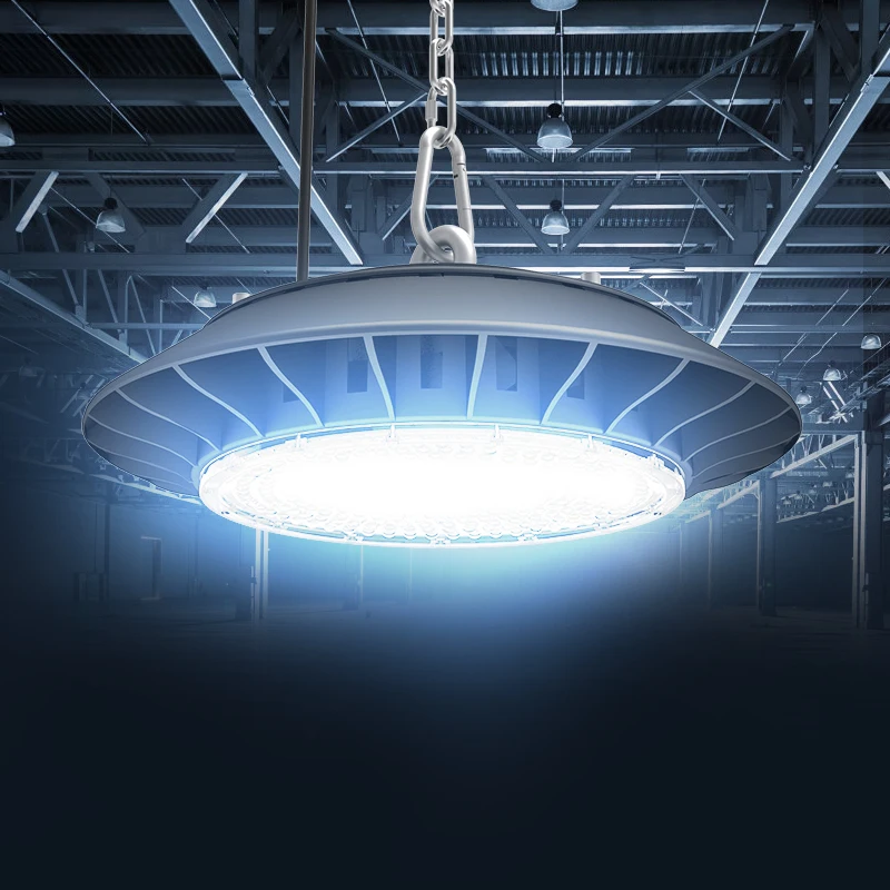 LUXINT Led Light Supplier 170lm/w Dimmable Indoor Lighting UFO 390 Led High Bay Light 200w