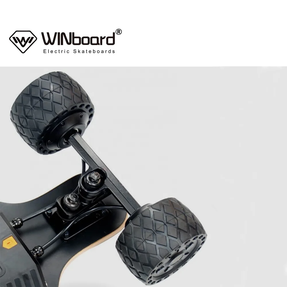 WINboard производство с прямым приводом вездеходные росту колеса Электрический скейтборд двойной мотор для центрального