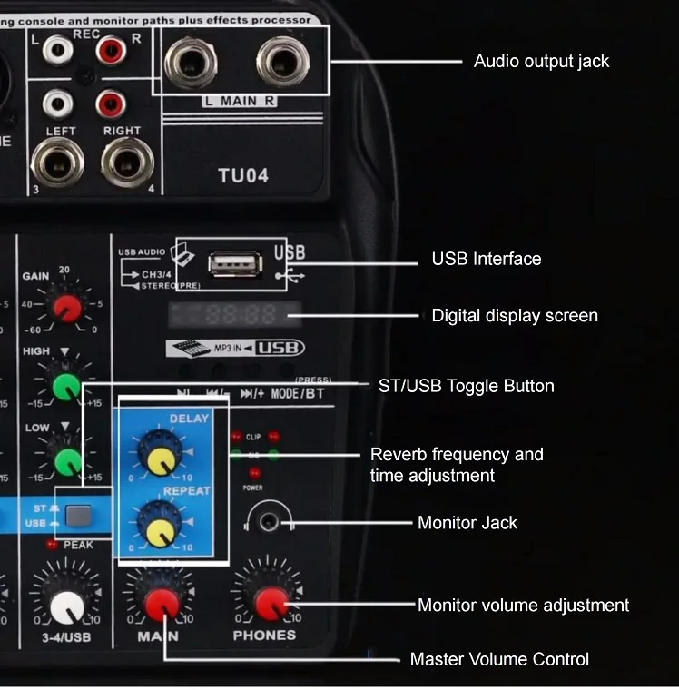 Interface Audio Studio M Audio External Sound Card for Pc Microphone Recorder Computer Studio Live