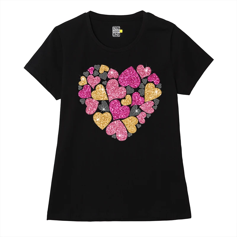 Custom hot fix garment glitter transfers wholesale