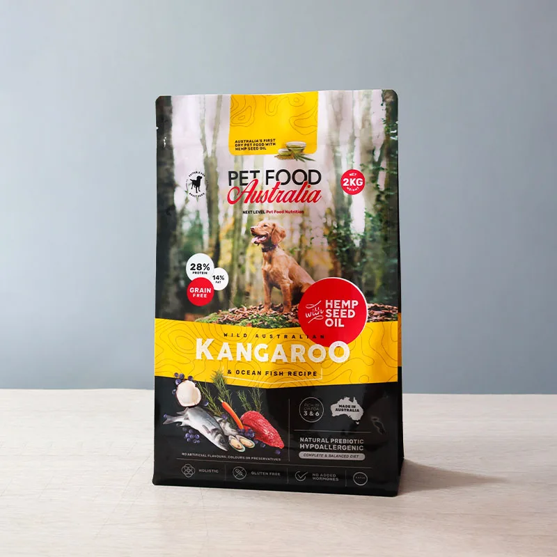 Biodegradable 2kg 5kg 10kg 20kg Smell Proof Wet Wellness Dry Raw Dog Treat Food Packaging Bag