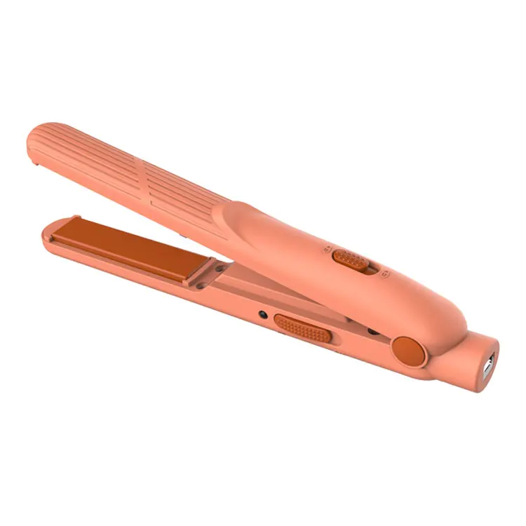 Cheap price ceramic tourmaline ionic stylish mobile hair flat iron hair straightening machine mini USB fast hair straightener