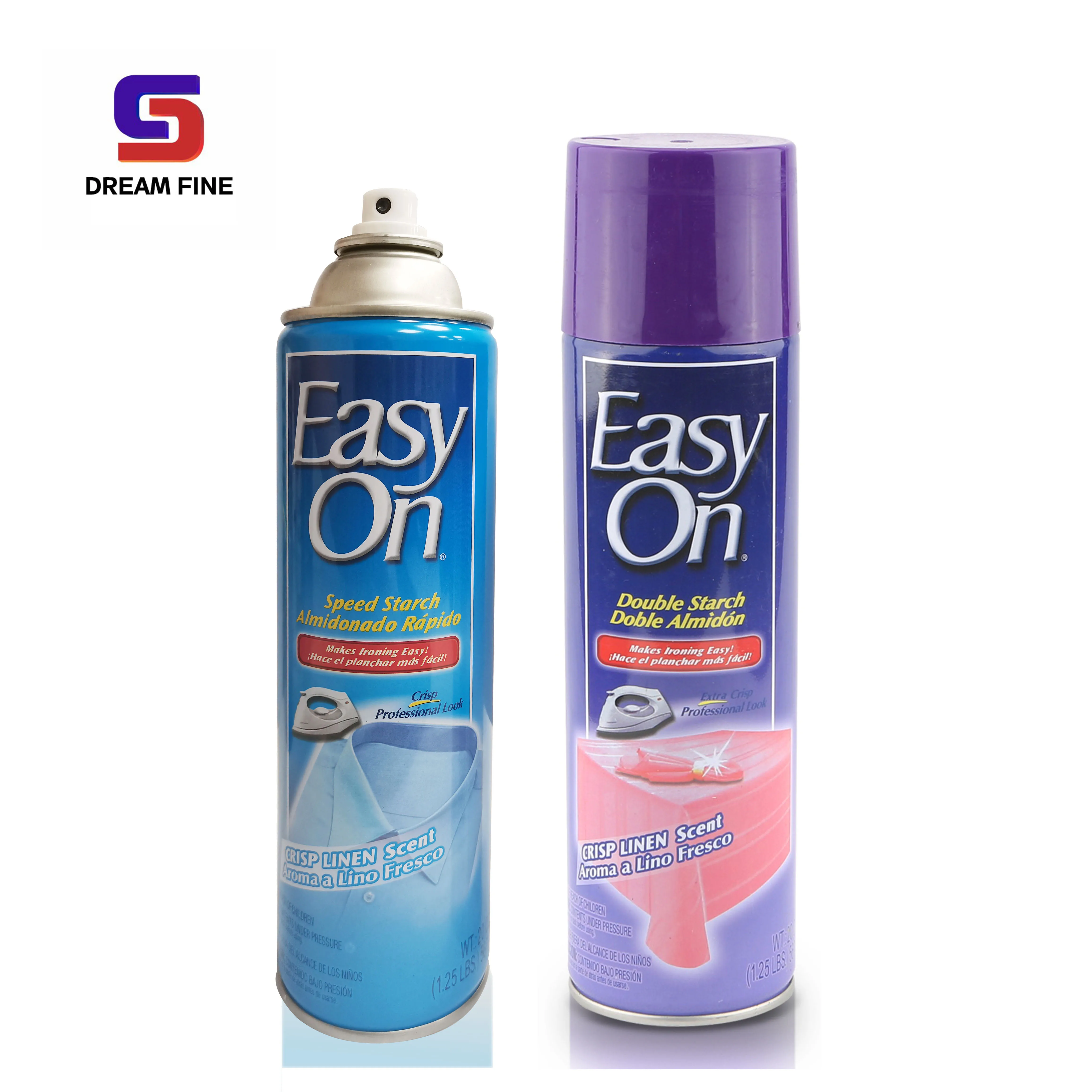 Home wholesale EASY ON spray starch manufacturer for fabric clothes ironing