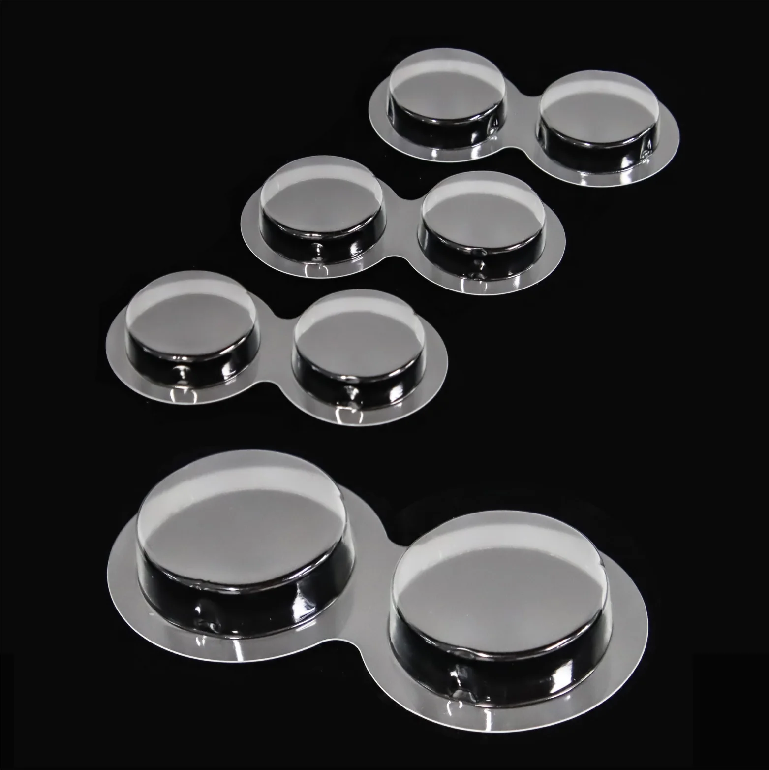 Pvc Blister Insert Cards Packaging Slide Card Blister Chepper Plastic packaging Clear Blister