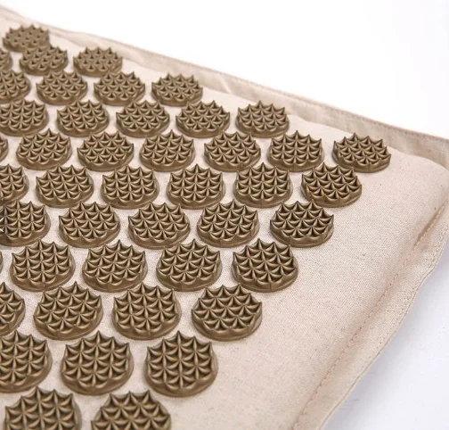 
ZRWM44 Acupressure Mat and Pillow Set for Lower Back Pain Relief & Muscle Relaxation Acupuncture Mattress 