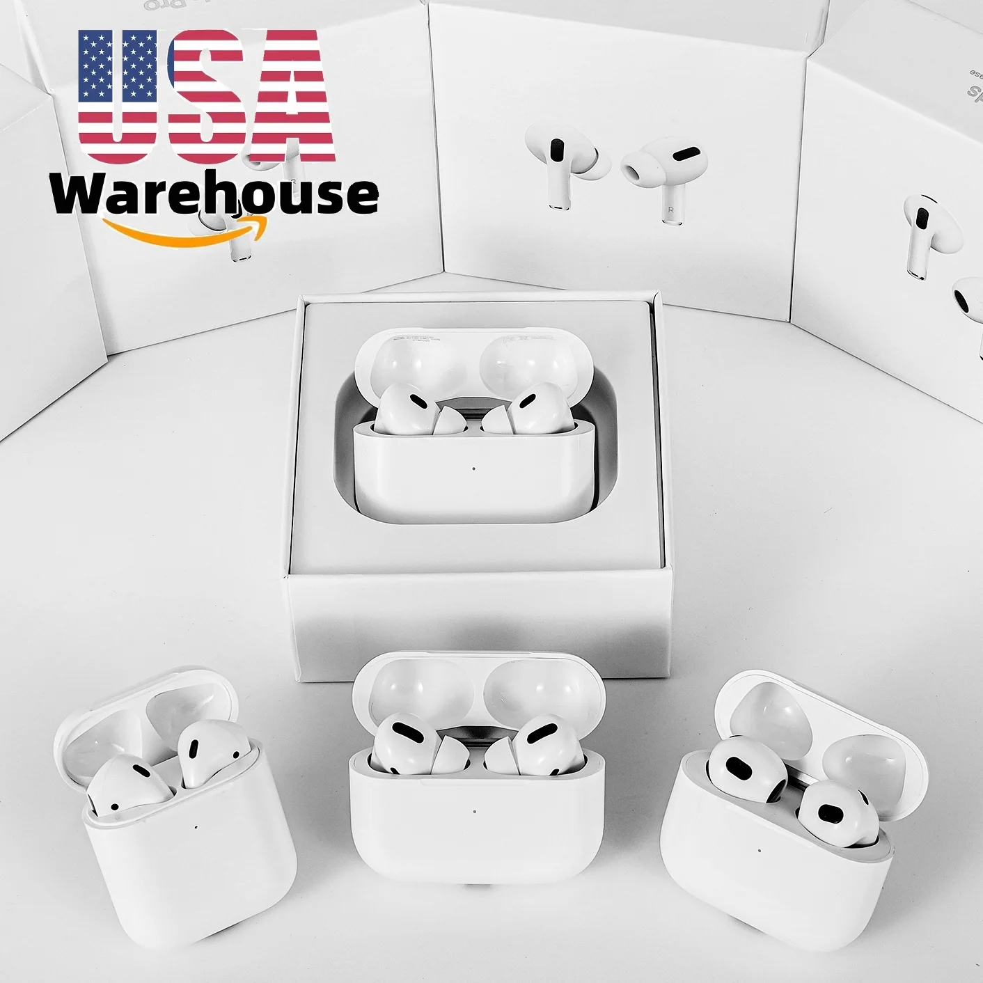 USA Stock ANC Air Gen 2 3 Pods Pro2 2nd 3rd Generation Airoha 1562a Origin 1:1 TWS Wireless Headphone Earphone appl airpoder pro