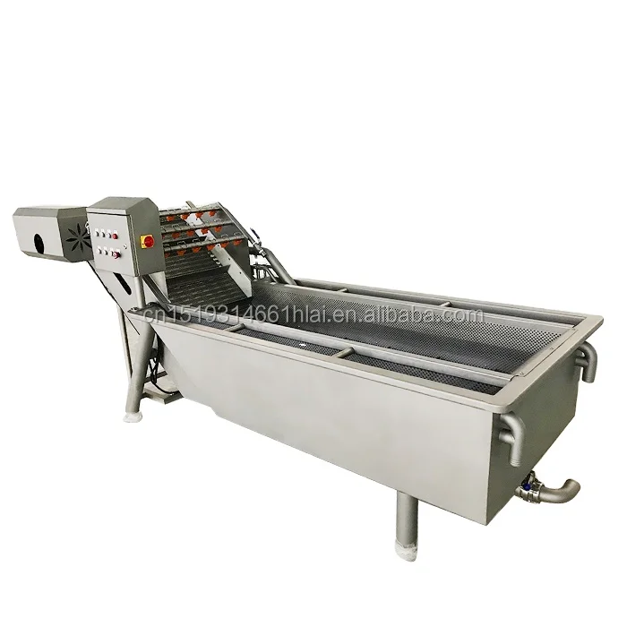 Industrial fruit and vegetable washing machine ultrasonic fruit cleaner air bubble vegetables washing machine