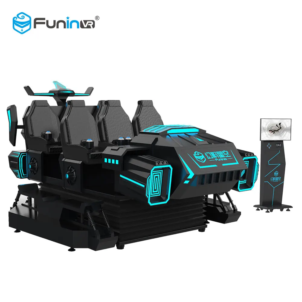  FuninVR заводская цена динамическая платформа Новая виртуальная реальность 9D VR кинотеатр 6 сидений игры виртуальной реальности для продажи