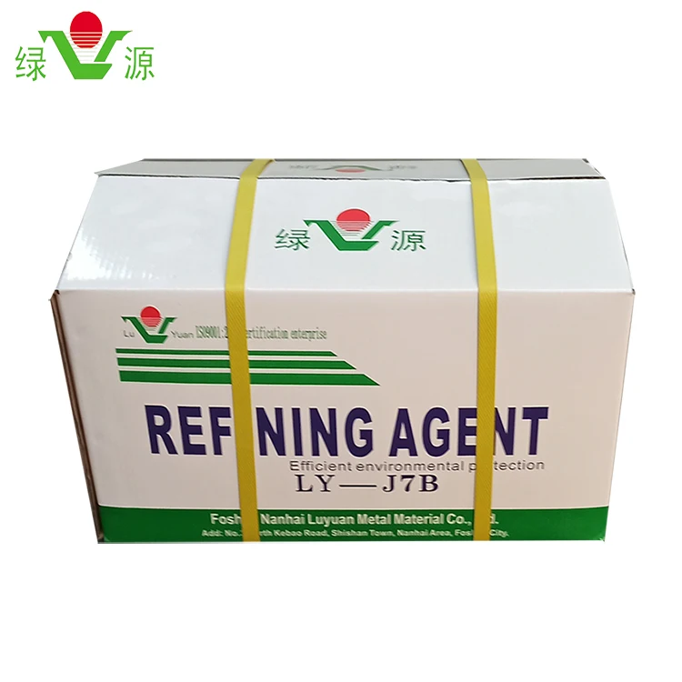 High quality aluminum refining deslagging flux for aluminium Made in Foshan China LY-J7B