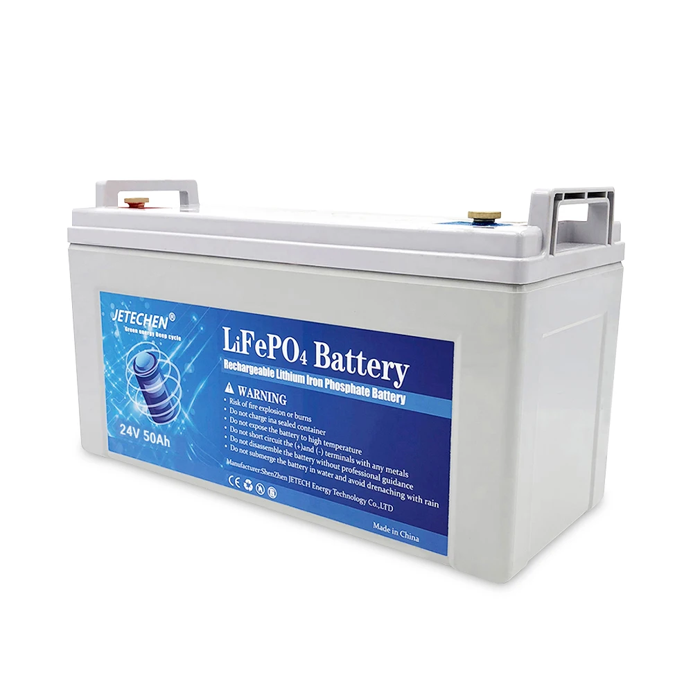 JETECHEN New Design Deep Cycle Lithium Ion 12v 24v 100ah 200ah 150ah Lifepo4 Battery Pack