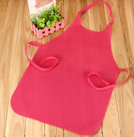Wholesale Non Woven Painting Waterproof Disposable Apron for Kitchen Cleaning Room