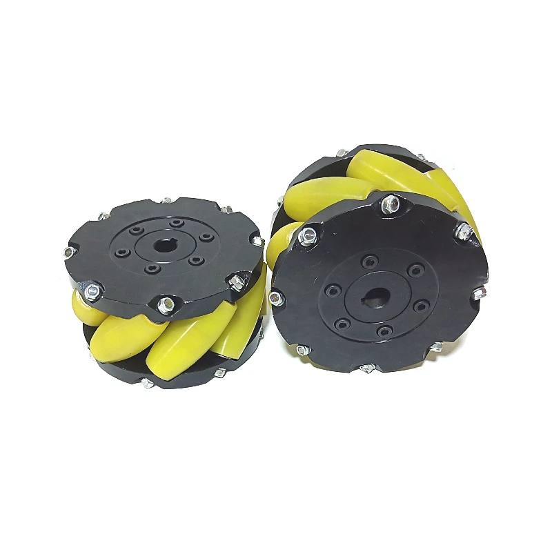 New mecanum wheel High load industrial grade aluminum alloy mecanum wheel electric forklift AGV wheel