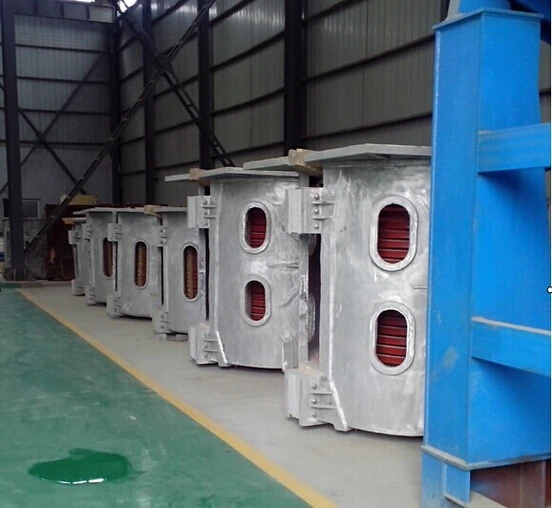 500 кг средней частоты бессердечной индукционной плавильной печи