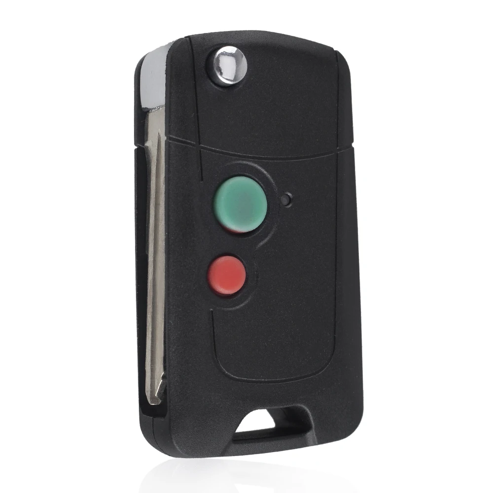 KEYYOU Replacement 2 Buttons Fob Car Key Case Remote Key Shell Cover For Malaysia Proton Wira 415 416 Persona With Right Blade