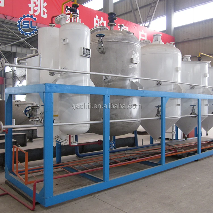 Latest Technology Automatic Edible Oil Refinery Machinery