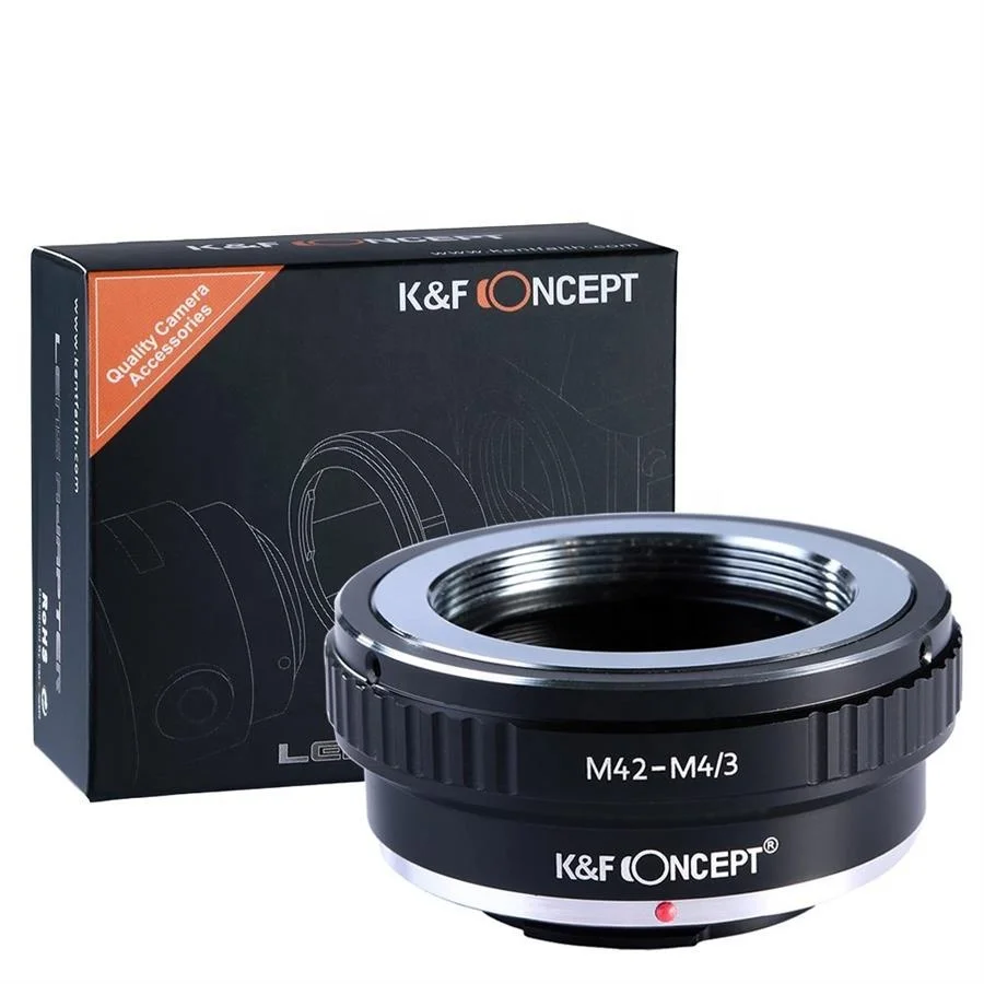 K&F Concept  M42 Lenses to M43 MFT Lens Mount Adapter