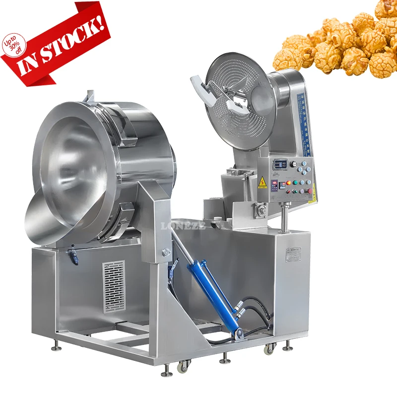 Large Good Quality Industrial Commercial Electric Popcorn Machine Automatic With CE Certificate