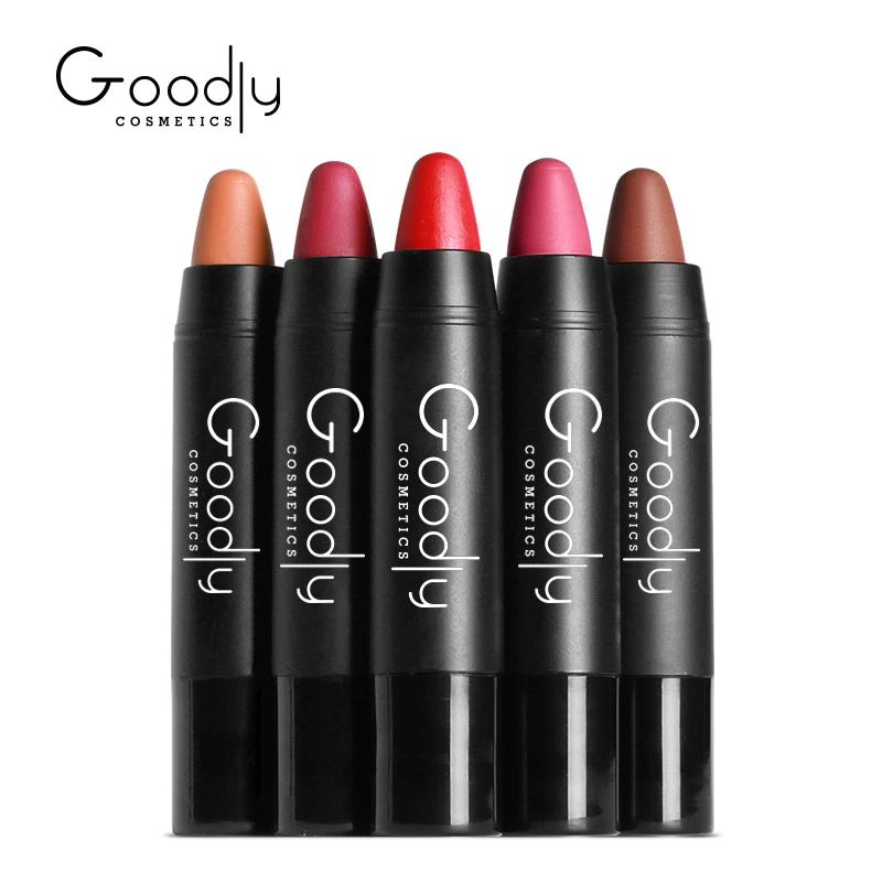 Goodly Smolder Rich Color Velvet Waterproof Best Cosmetics Matte Lipstick 27 Colors  High Pigment Make up Lipstick Pencil
