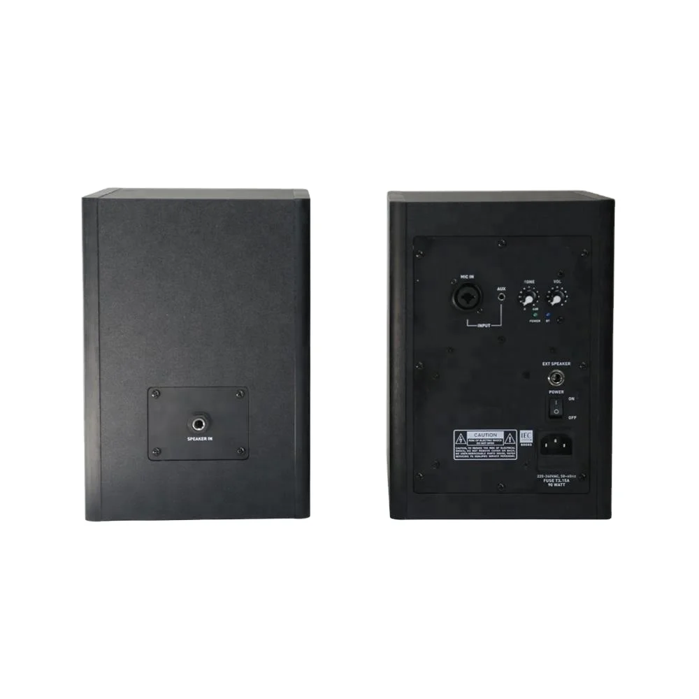 Профессиональный аудиомонитор, деревянные колонки