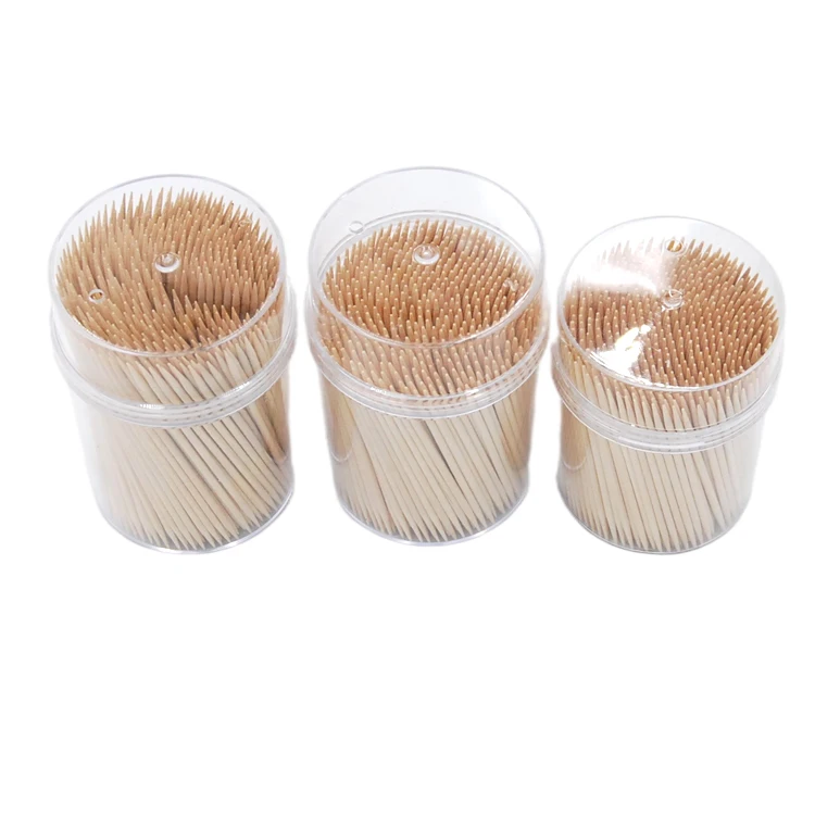 Chinese Suppliers Hot Selling 500pcs Wooden Bamboo Toothpicks